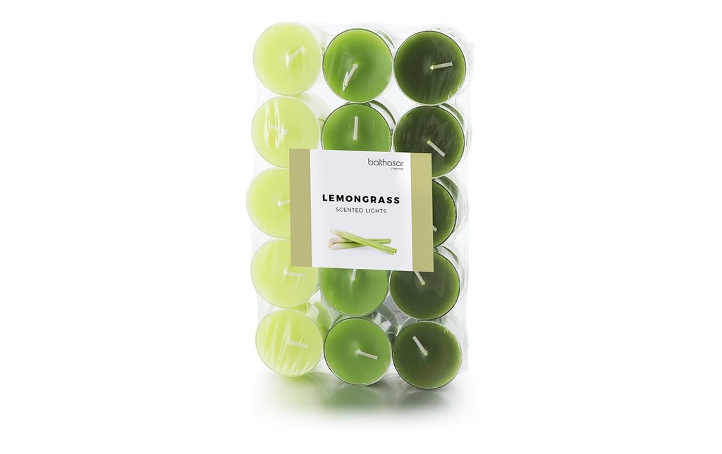 balthasar Bougie chauffe-plat Lemongrass 30 pièces
