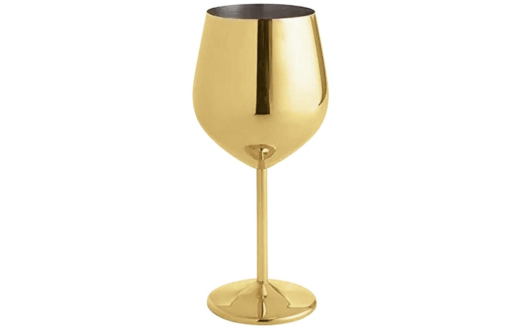 Paderno Verre à vin universel 500 ml, 1 Pièce/s, Doré