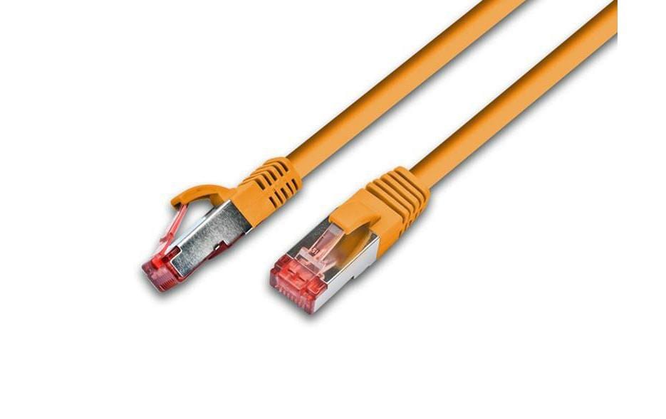 Wirewin Câble patch RJ-45 - RJ-45, Cat 5e, F/UTP, 10 m, Orange