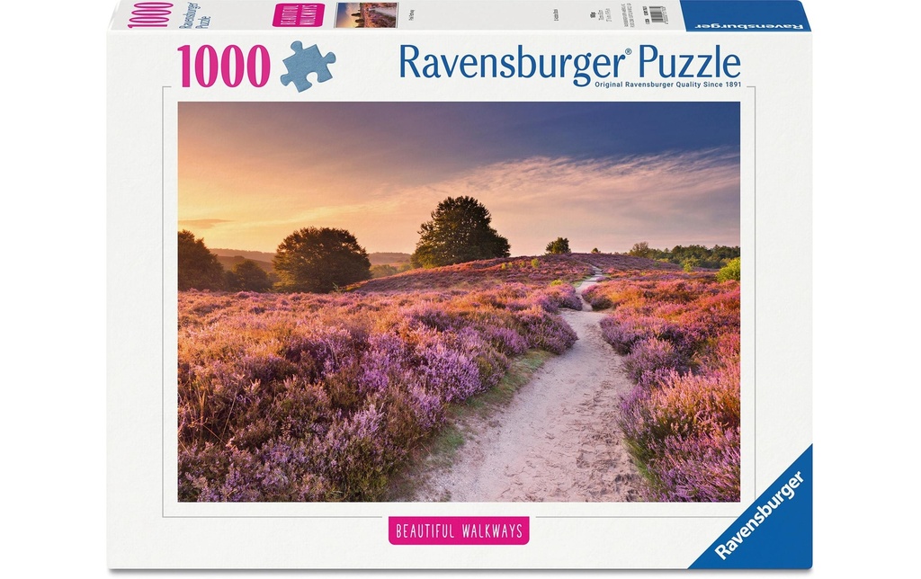 Ravensburger Puzzle Chemin de rêve en rose 1000 pièces