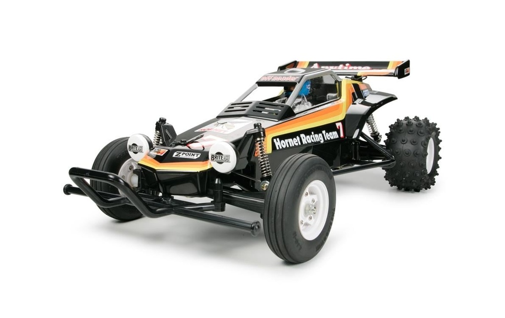 Tamiya Buggy The Hornet (2004) RWD Kit de construction avec ESC, 1:10
