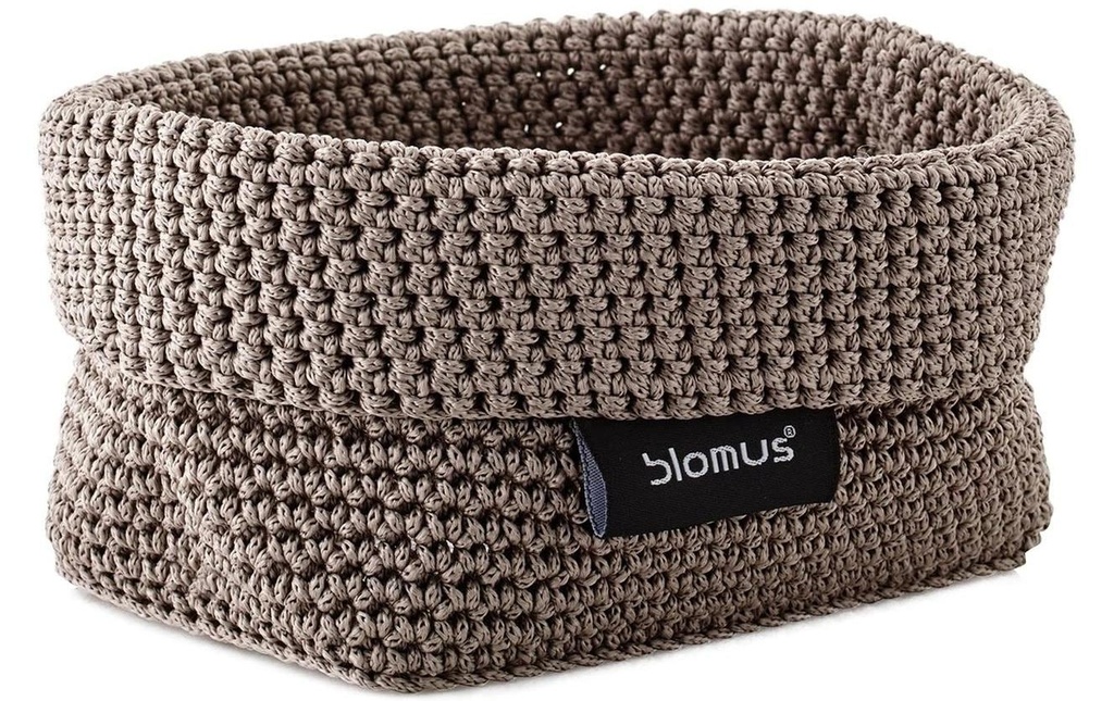 Blomus Panier de rangement Tela M Taupe