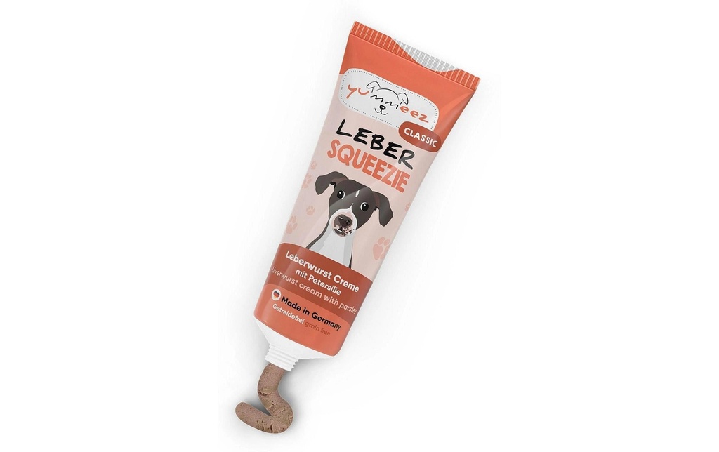 Yummeez Supplément alimentaire pour chiens Foie Squeezie 75g