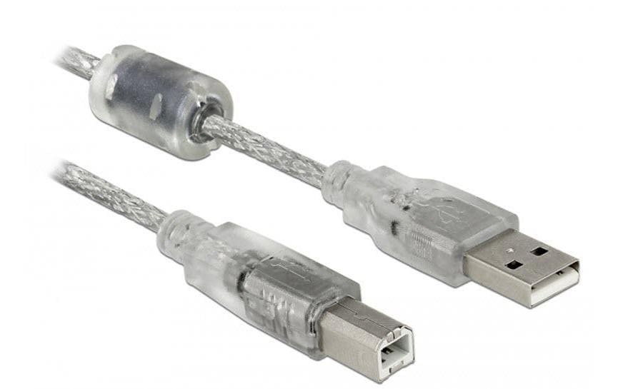 Delock Câble USB 2.0  USB-A - USB-B 0.5 m