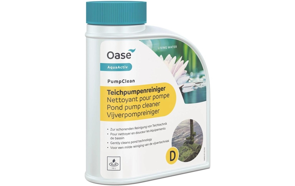 OASE Nettoyant pour pompe d’étang AquaActiv PumpClean 500 ml