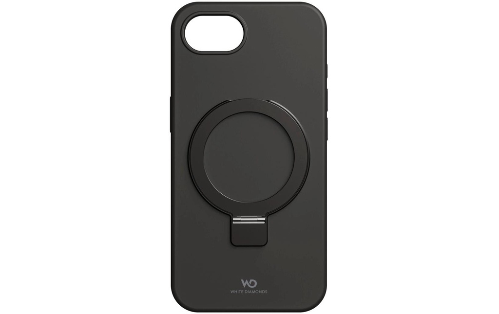 White Diamonds Coque arrière Mag Urban Stand Case Noir pour iPhone 16e