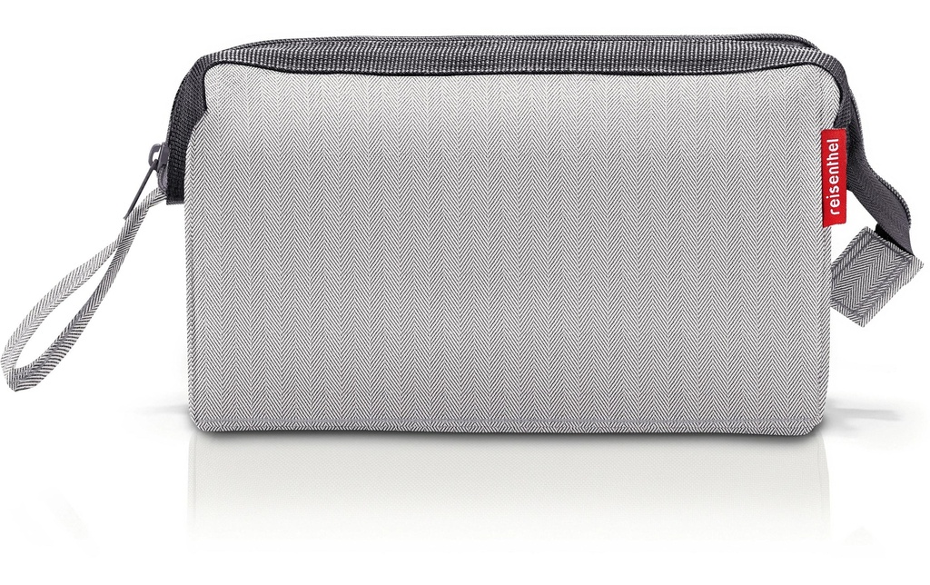 Reisenthel Trousse de toilette Travelcosmetic Herringbone grey