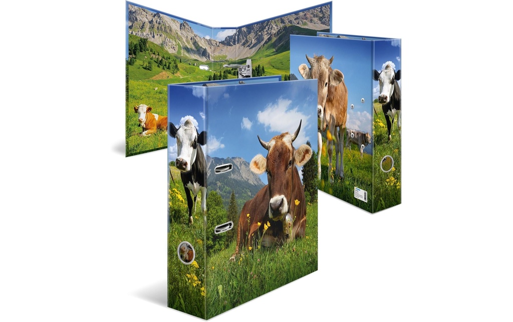 HERMA Classeur A4 70mm vache alpage