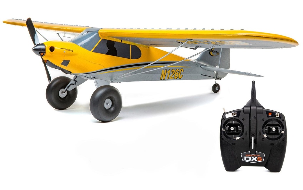 Hobbyzone Avion à moteur Carbon Cub S2 1300 mm SAFE, ARTF