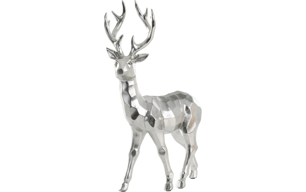 EGLO Figurine de Noël Ransiki 44 cm, Argenté