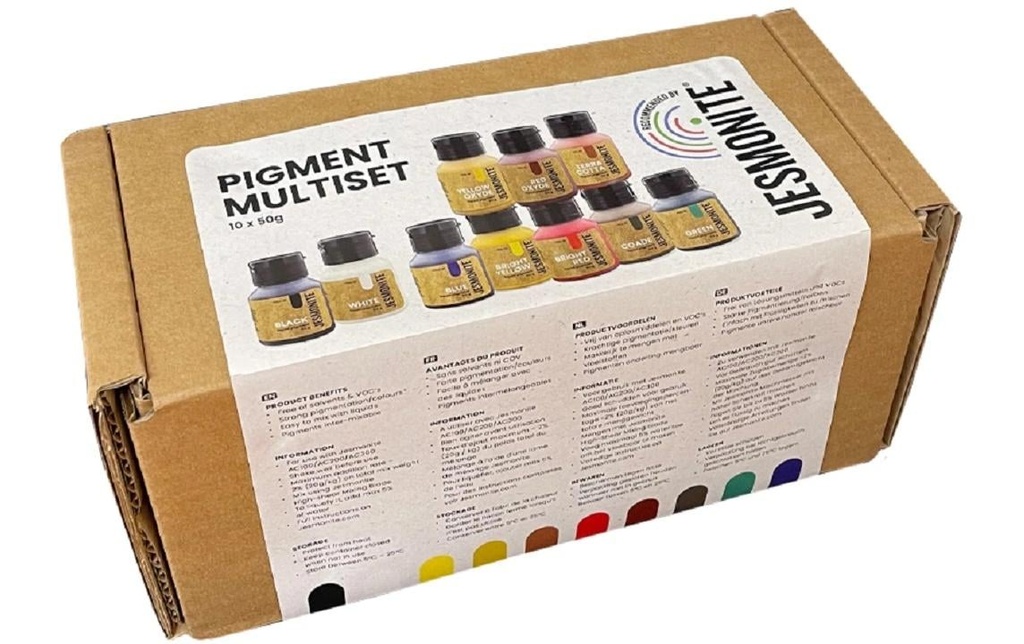 Jesmonite Pigments Set 10 pièces x 50 g