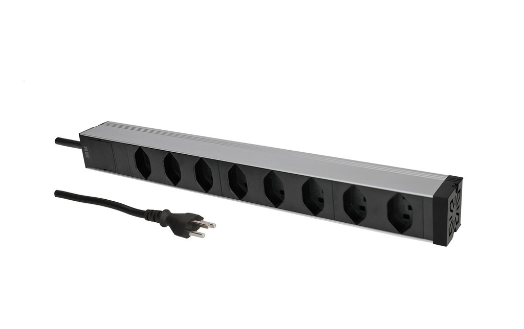 Max Hauri PDU 19 8x T23, 1U, Noir
