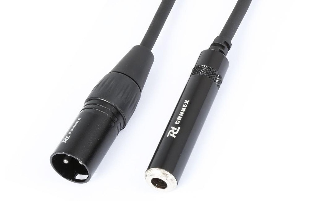 PD Connex CX130 XLR 3 pôles, mâle - jack 6.3 mm, femelle 0.15 m