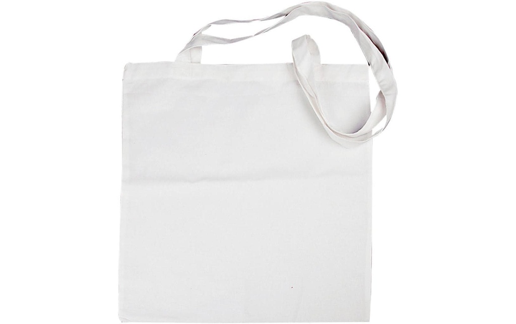 Creativ Company Pochette en tissu 38 x 42 cm Coton, Blanc