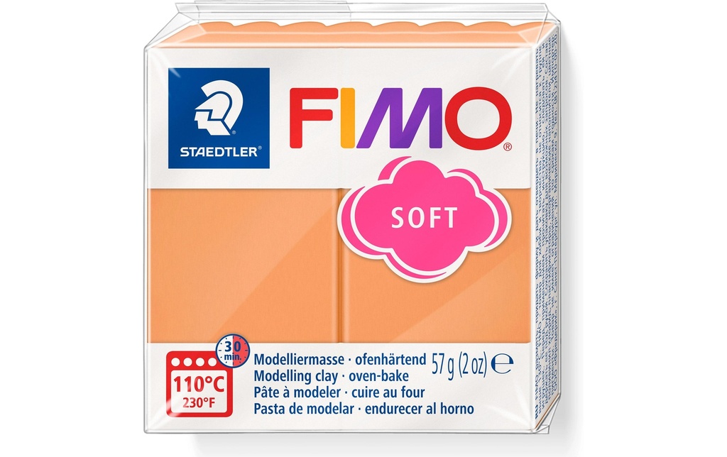 Fimo Matière à modeler Soft Sorbet à la papaye