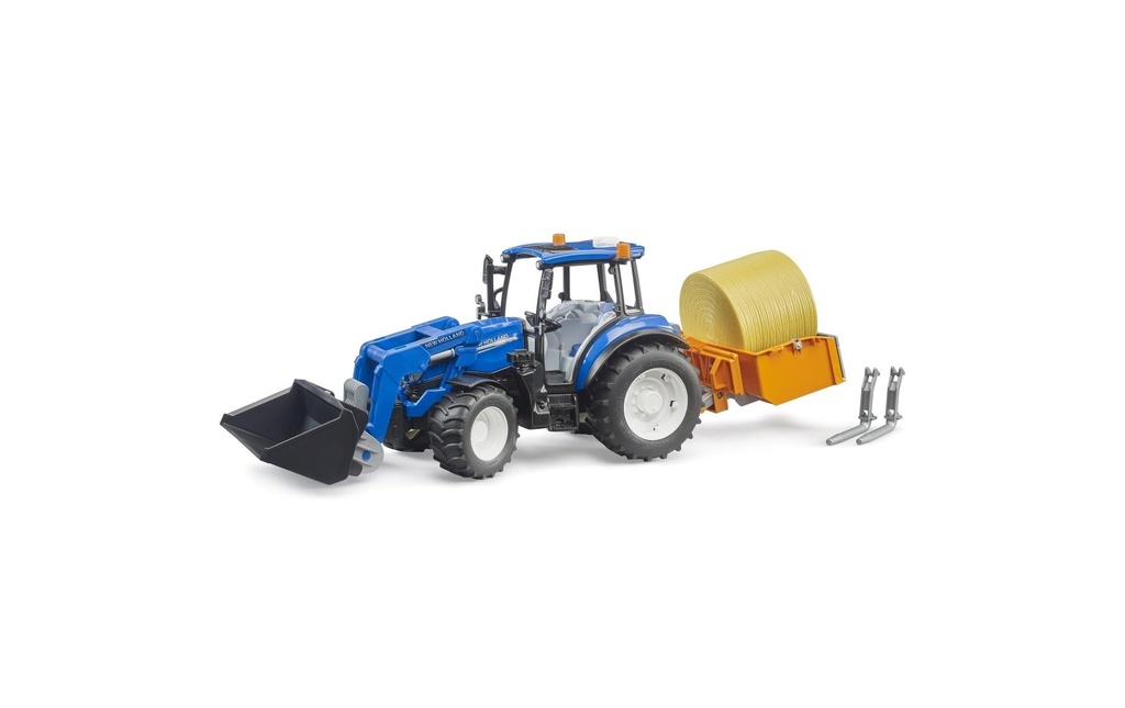 Bruder Spielwaren Track Builder New Holland T5.120 avec FL