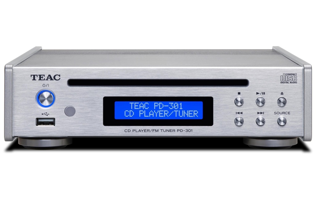 TEAC Lettore CD/sintonizzatore DAB+ PD-301DAB-X-S Argenté
