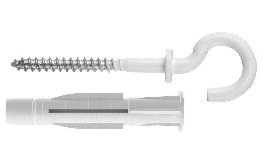 Tox-Dübel Chevilles à crochet Pirat Will-S 8 x 51 mm 2 Pièce/s