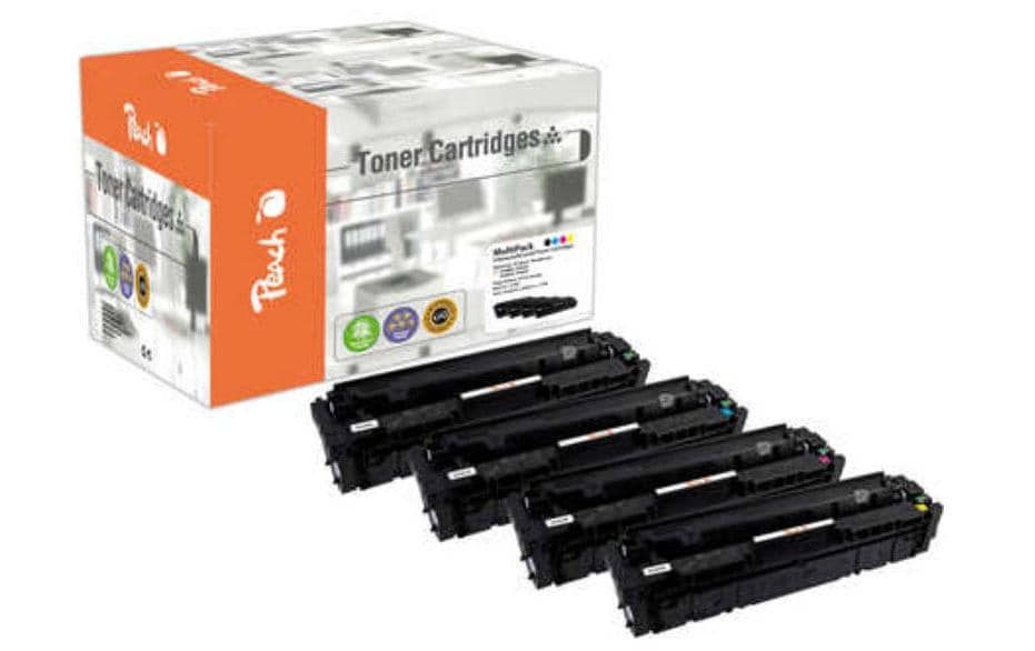 Peach Kits de toner HP Nr. 410X (CF410-3X) Magenta/Yellow/noir/Cyan