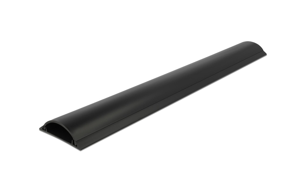 Delock Goulotte autocollant 1 m x 70 mm Noir