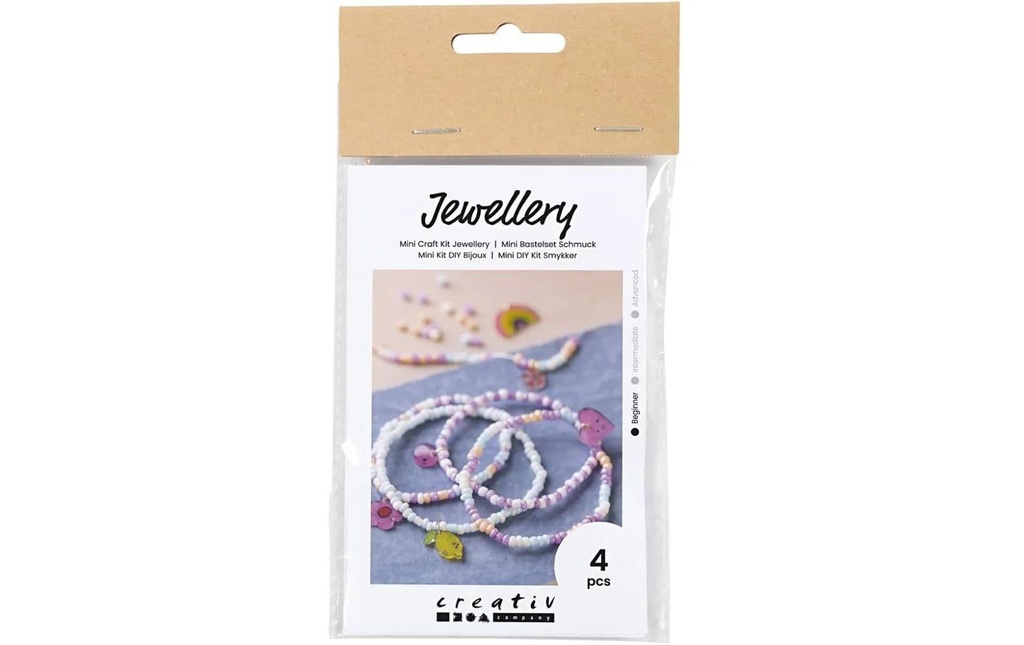Creativ Company Kits de bricolage pour bijoux Bracelets avec film rétractable