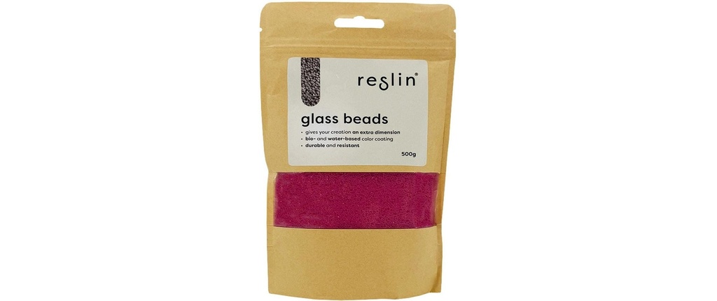 Reslin Perles de verre 500 g Violet
