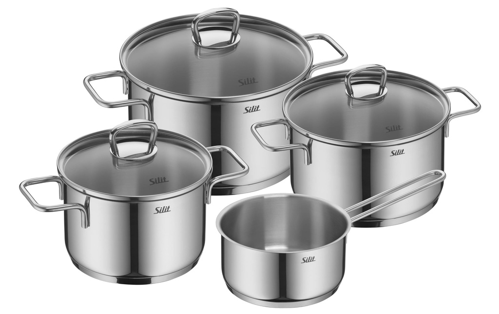 Silit Set de casseroles Alicante 16 / 20 / 24 cm, 4 pièces
