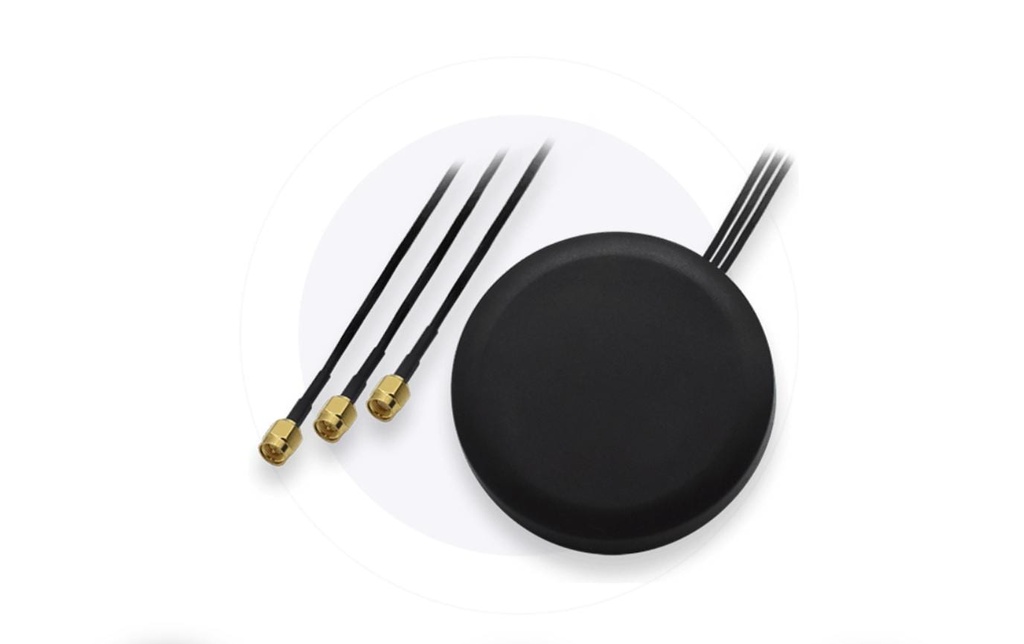 Teltonika Antenne LTE/WLAN/GPS IP67, SiSo SMA 3.5 dBi Rayonnement omni directionnel