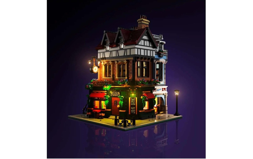 Light My Bricks Lumières-LED pour LEGO® pour 10350 Maison d'angle de style Tudor