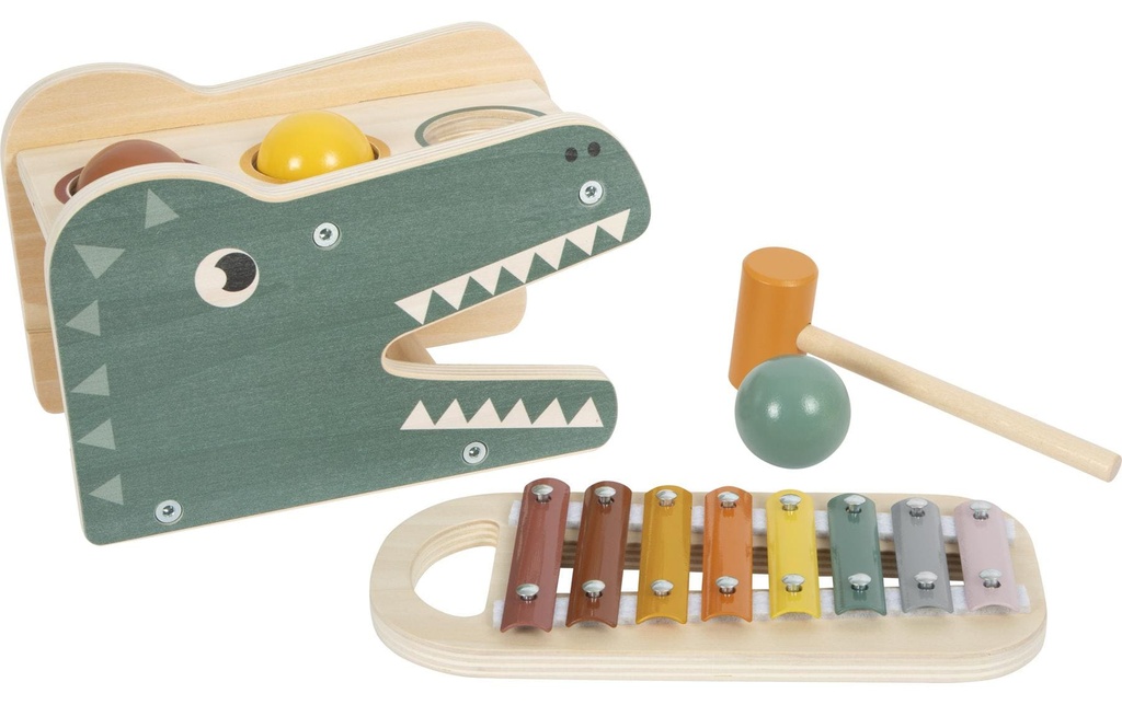 small foot Jeu de tape avec xylophone «Safari»