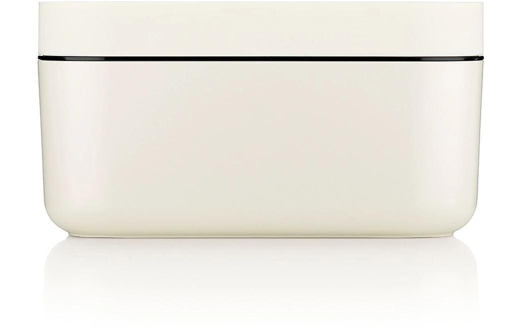 Lékué Bac à glaçons fermé Blanc