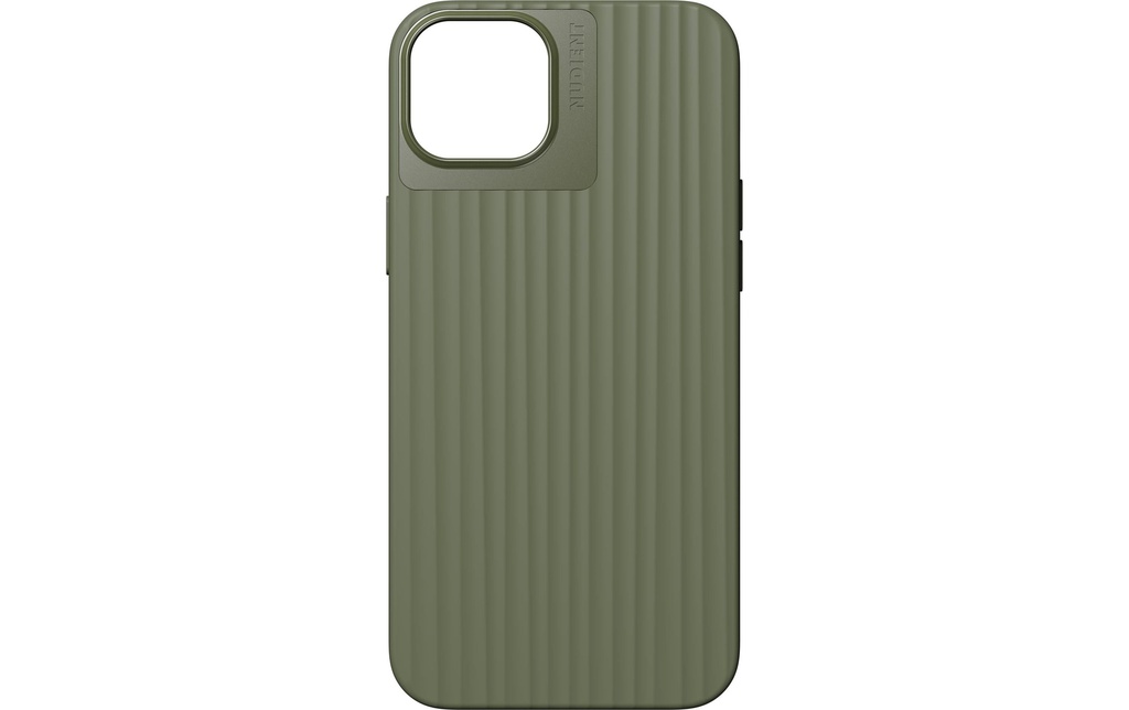 Nudient Coque arrière Bold Case iPhone 15 Plus Olive Green