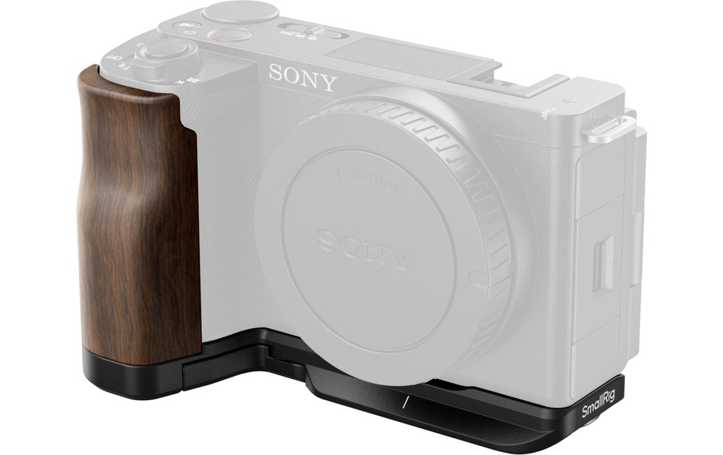 Smallrig Angle en L avec poignée en bois pour Sony ZV-E10 II