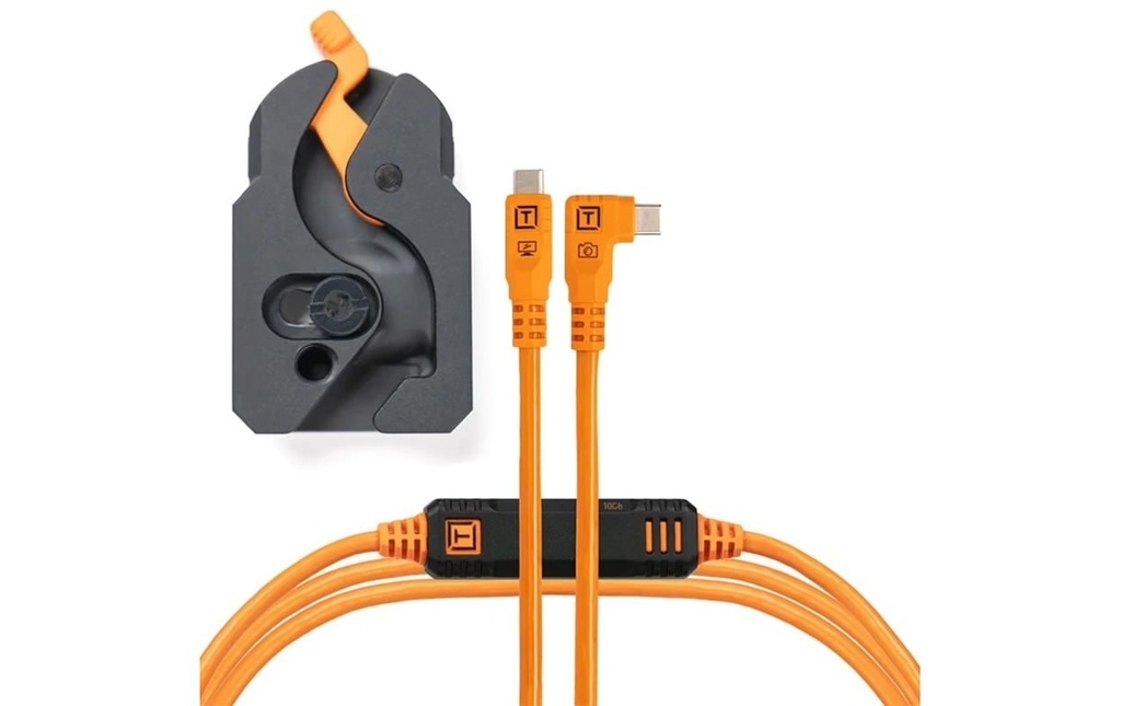 Tether Tools Câble Pince Leverlock et USB-C 4.6 m