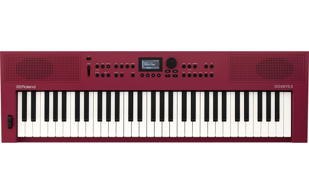 Roland Clavier GO:KEYS 3 Rouge