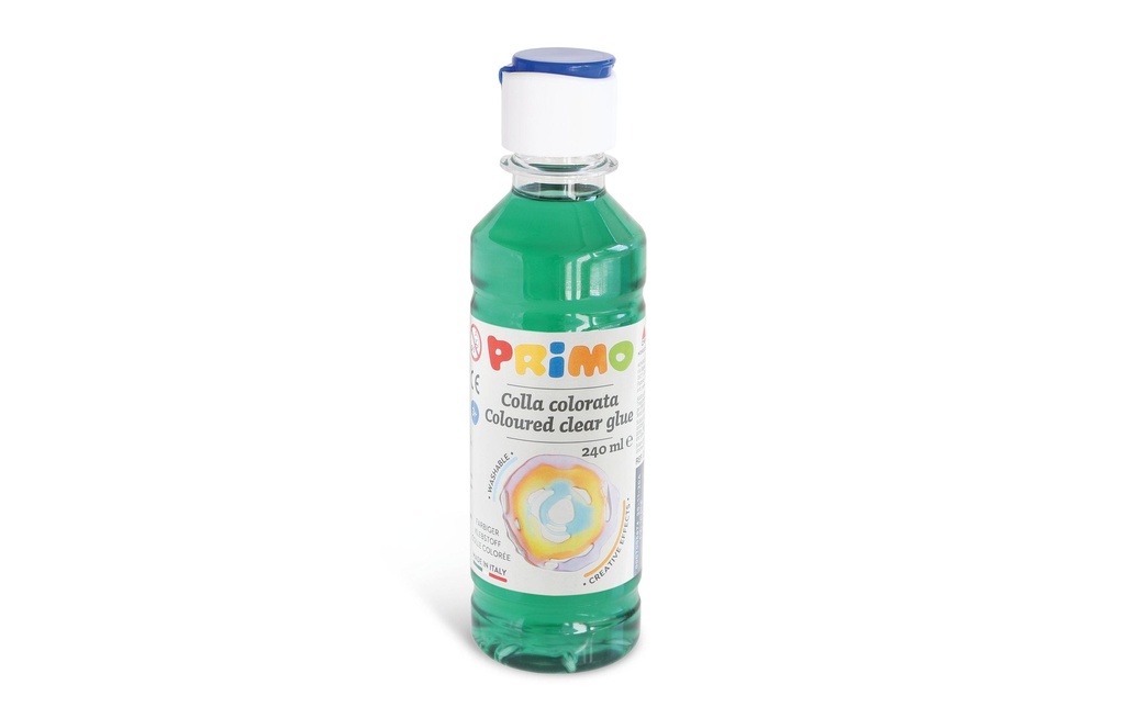 Primo Colle de bricolage 240 ml, Vert, Jaune