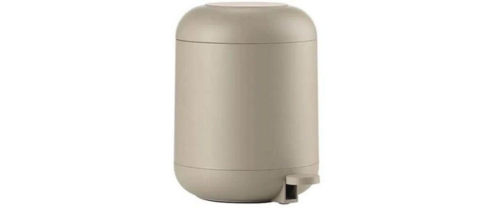 Zone Denmark Poubelle à pédale Sensu 4 litres, Taupe