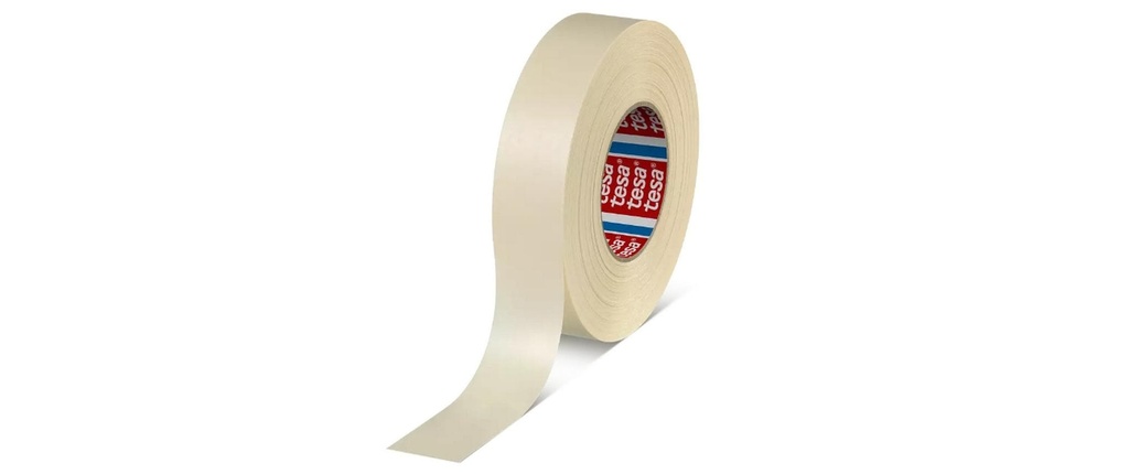 tesa Crêpe support papier lisse CHAMOIS 50 m x 19 mm