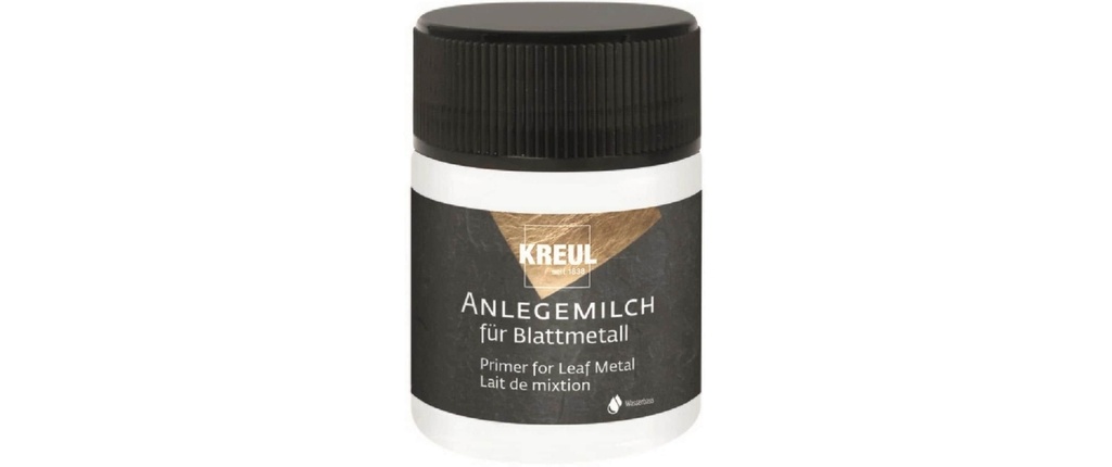 Kreul Peinture pour bricolage Lait d'application de feuilles de métal 50 ml