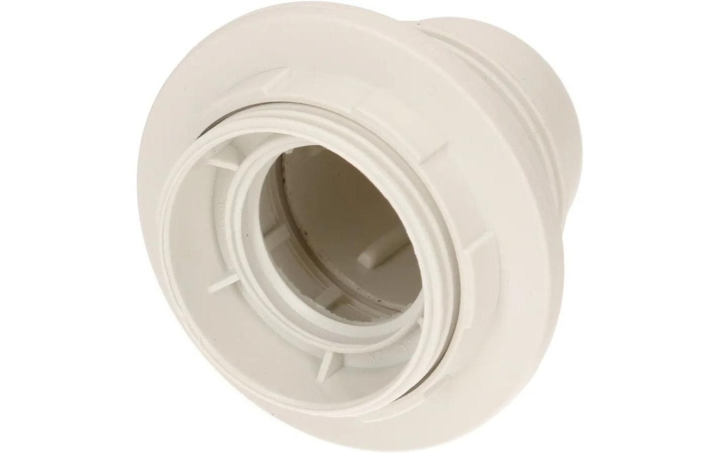 Max Hauri Douille de lampe E27 Manteau de bord M10 x 1, accessoire anneau