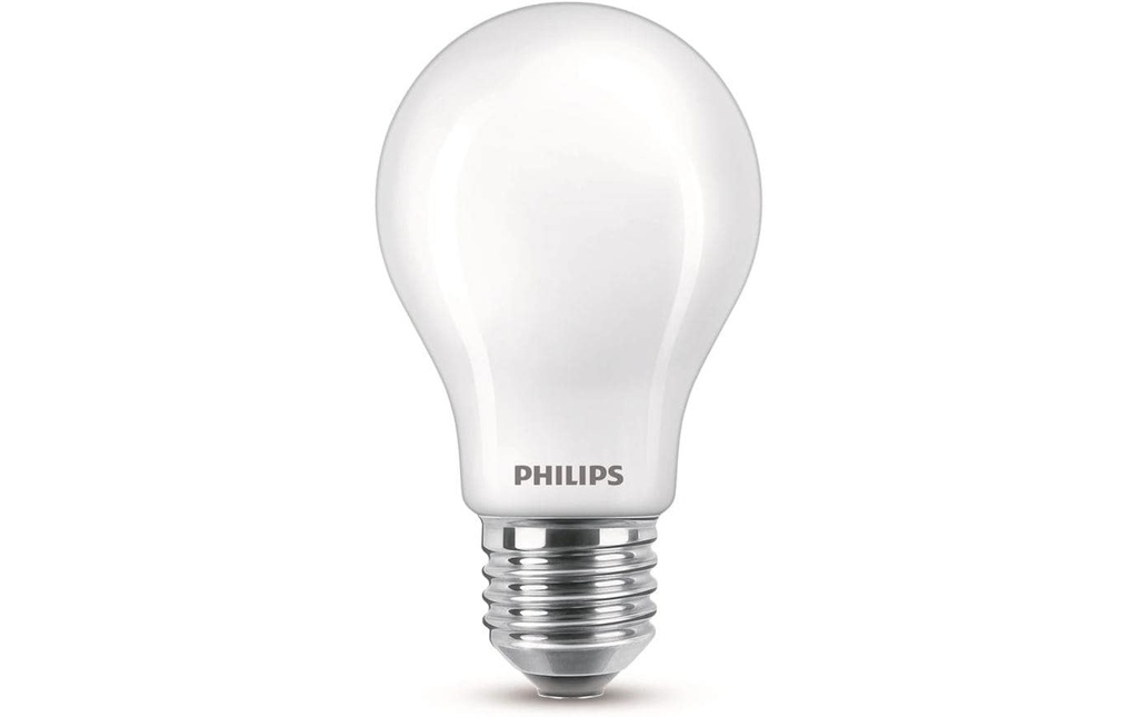 Philips Lampe LEDcla 60W E27 A60 CW FR ND Blanc neutre (NW)