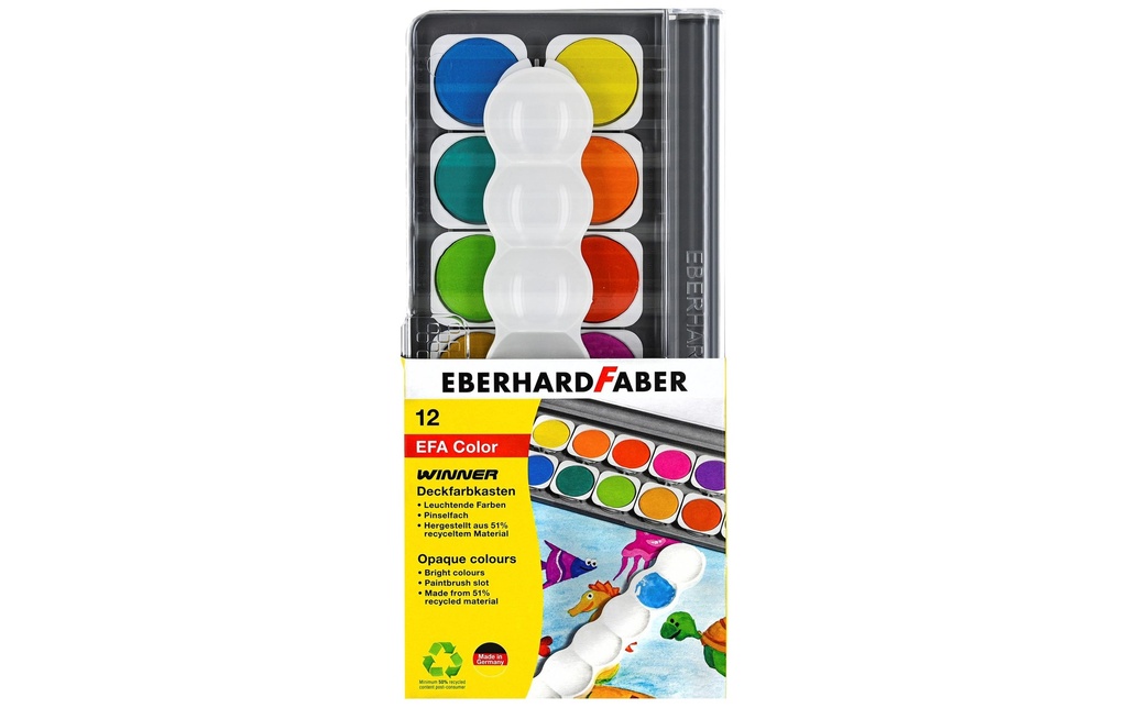 Eberhard Faber Peinture à l’eau Winner 12 pièces