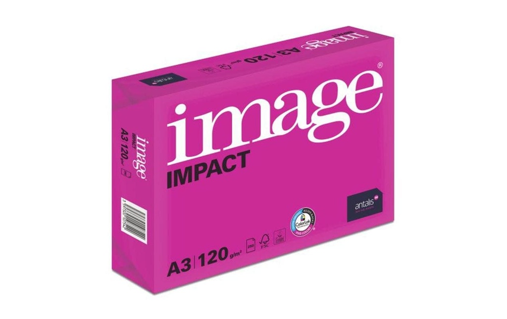 Image Papier pour photocopie Image Impact A3, 120 g/m², 250 feuilles
