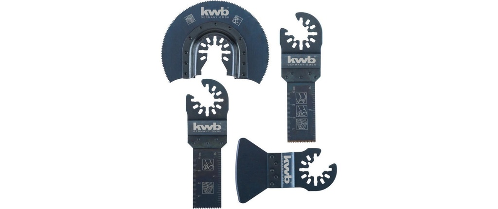 kwb Jeux d’accessoires Universel, 4 parties