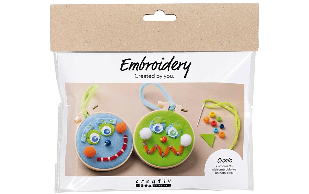 Creativ Company Kits de bricolage Broderie Mini