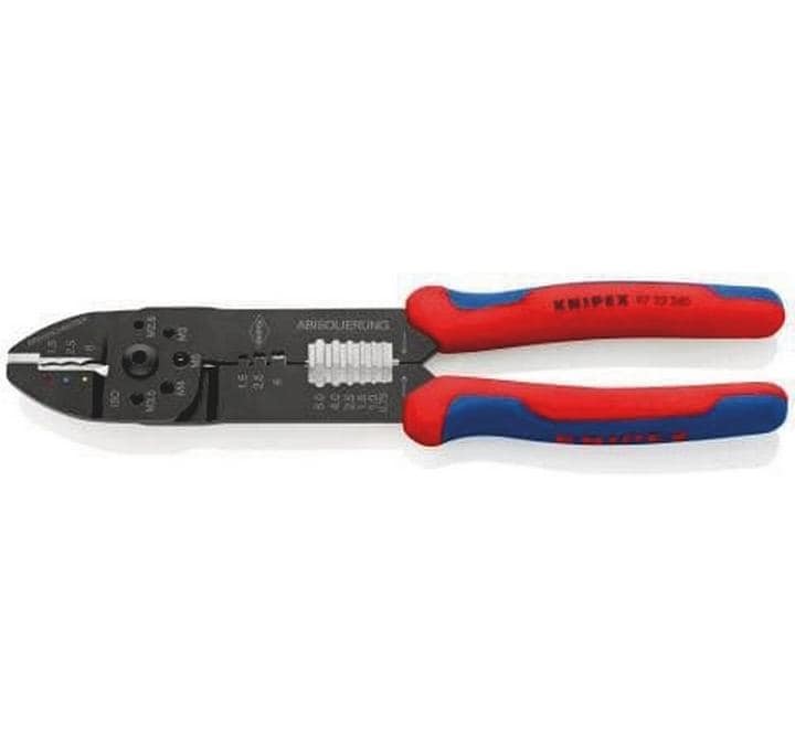Knipex Pince à sertir 240 mm Ovale, F-Crimp