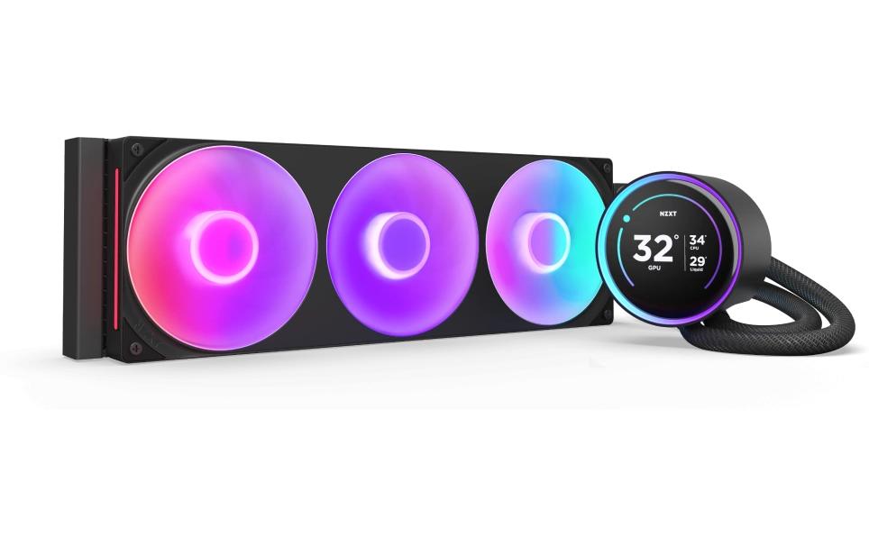 NZXT Refroidissement à eau Kraken Elite 420 RGB Noir