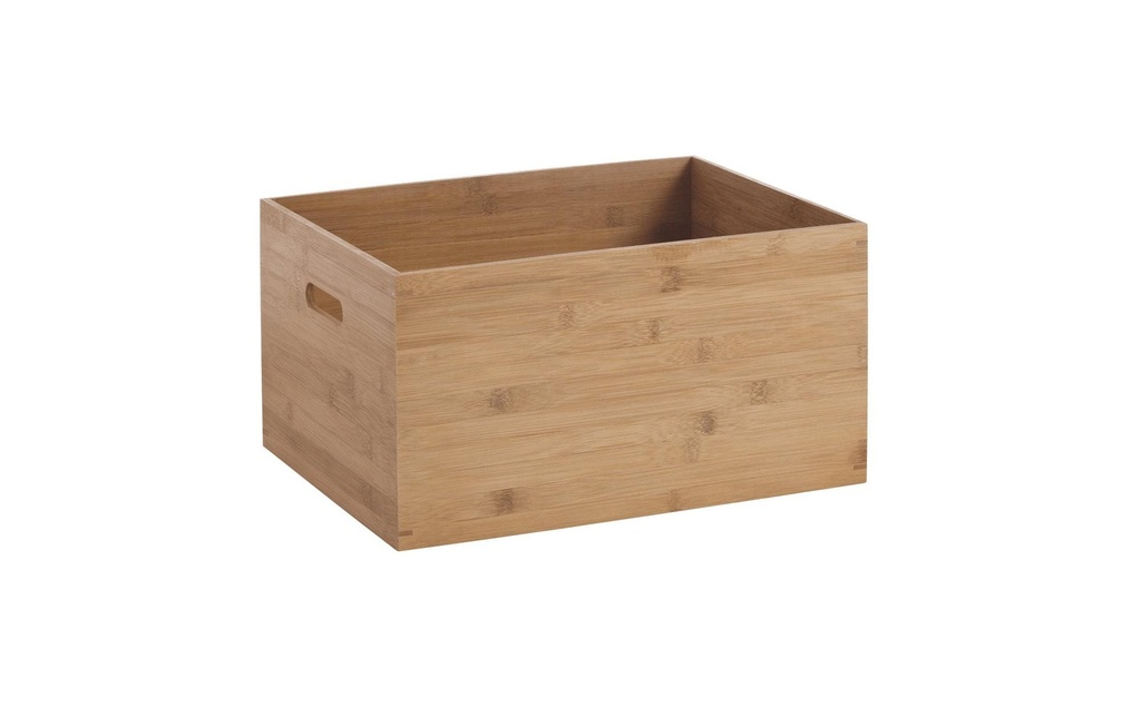 Zeller Present Caisse de rangement 40 x 21 cm, Nature