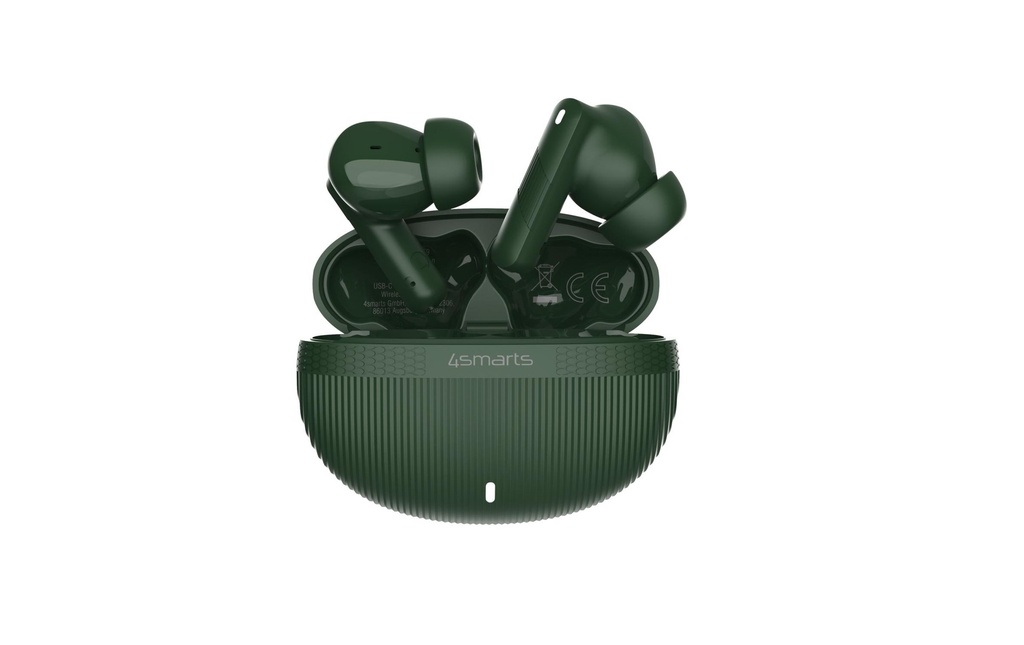 4smarts Écouteurs intra-auriculaires Wireless SkyBuds Pro ANC Vert olive