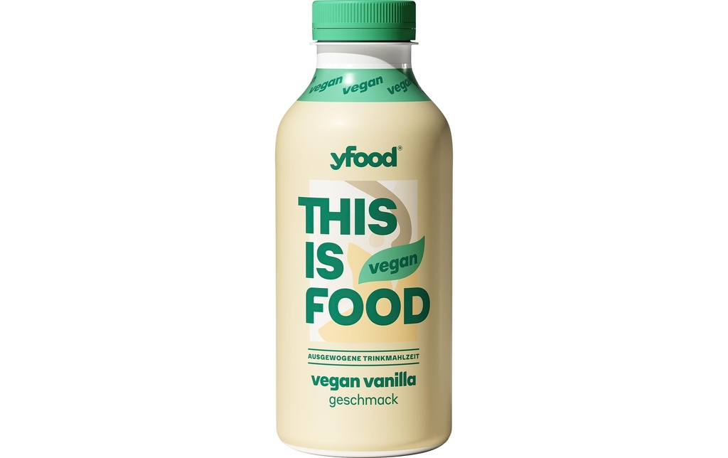 YFOOD Repas à boire végan à la vanille 500 ml